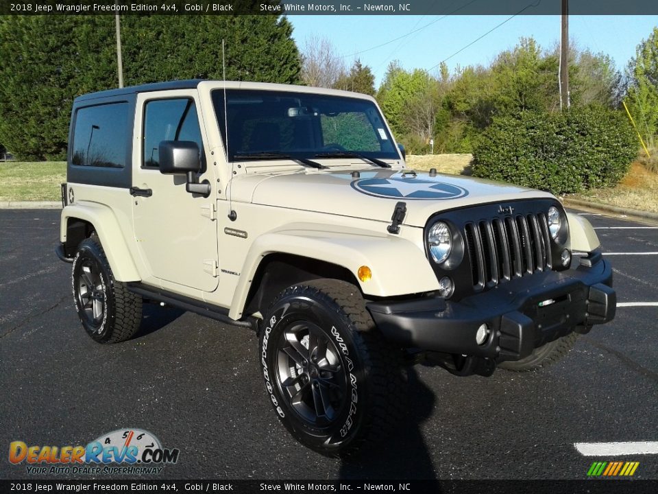 2018 Jeep Wrangler Freedom Edition 4x4 Gobi / Black Photo #4