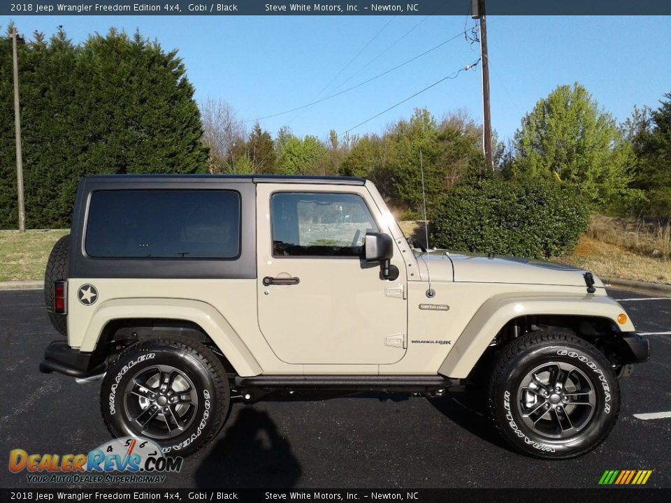 2018 Jeep Wrangler Freedom Edition 4x4 Gobi / Black Photo #5