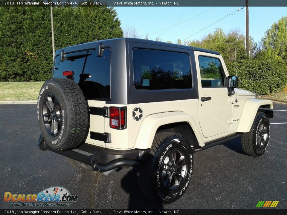 2018 Jeep Wrangler Freedom Edition 4x4 Gobi / Black Photo #6