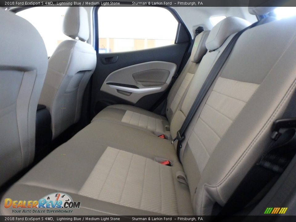 Rear Seat of 2018 Ford EcoSport S 4WD Photo #7