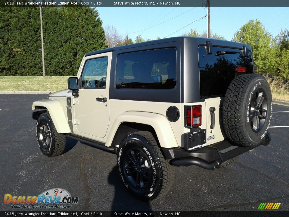 2018 Jeep Wrangler Freedom Edition 4x4 Gobi / Black Photo #8