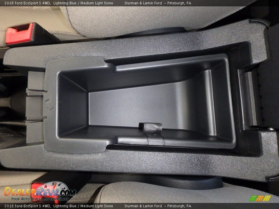 2018 Ford EcoSport S 4WD Lightning Blue / Medium Light Stone Photo #15