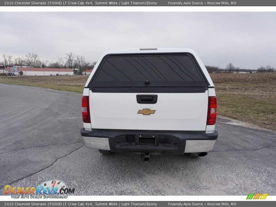 2010 Chevrolet Silverado 2500HD LT Crew Cab 4x4 Summit White / Light Titanium/Ebony Photo #5