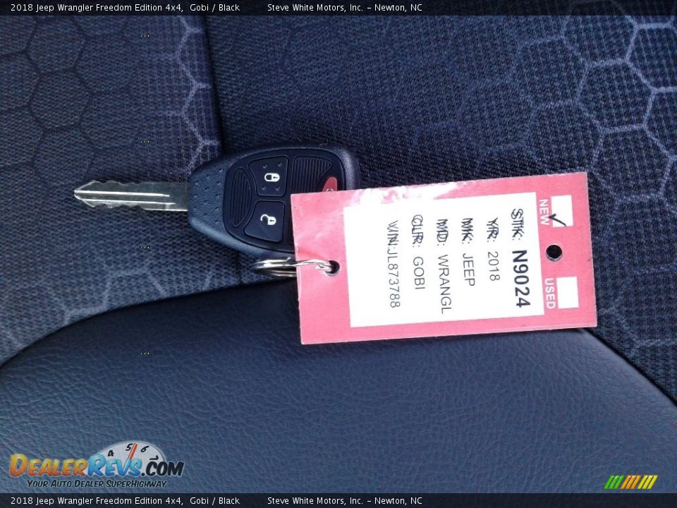 2018 Jeep Wrangler Freedom Edition 4x4 Gobi / Black Photo #33