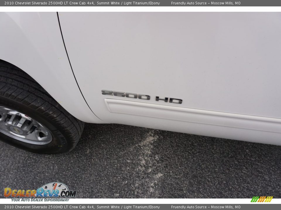2010 Chevrolet Silverado 2500HD LT Crew Cab 4x4 Summit White / Light Titanium/Ebony Photo #20