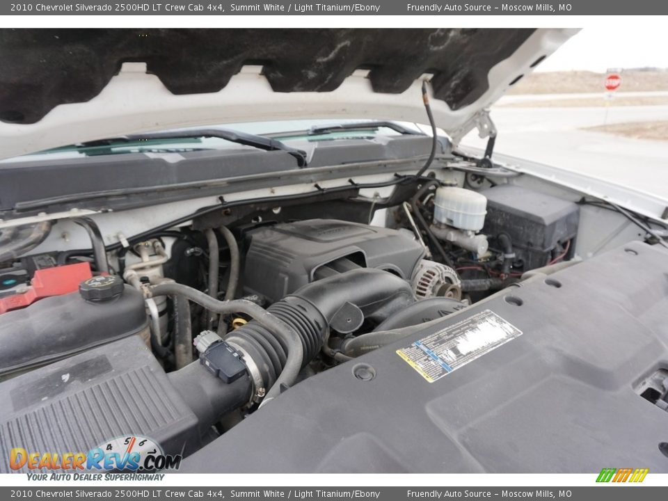2010 Chevrolet Silverado 2500HD LT Crew Cab 4x4 Summit White / Light Titanium/Ebony Photo #29