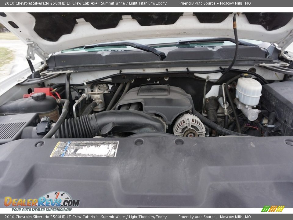 2010 Chevrolet Silverado 2500HD LT Crew Cab 4x4 Summit White / Light Titanium/Ebony Photo #30