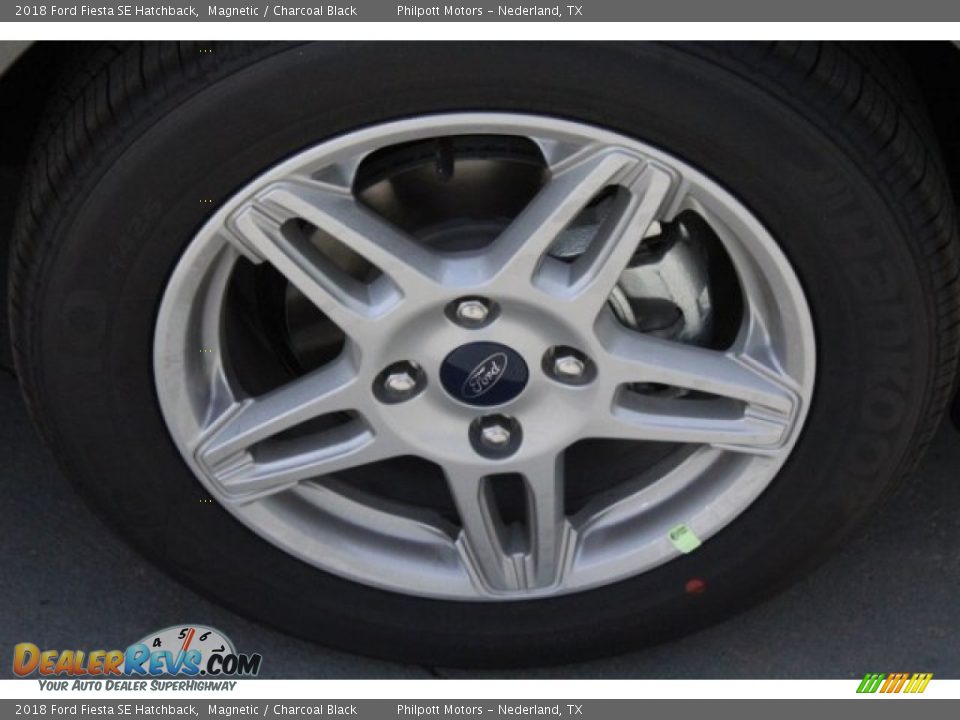 2018 Ford Fiesta SE Hatchback Magnetic / Charcoal Black Photo #11