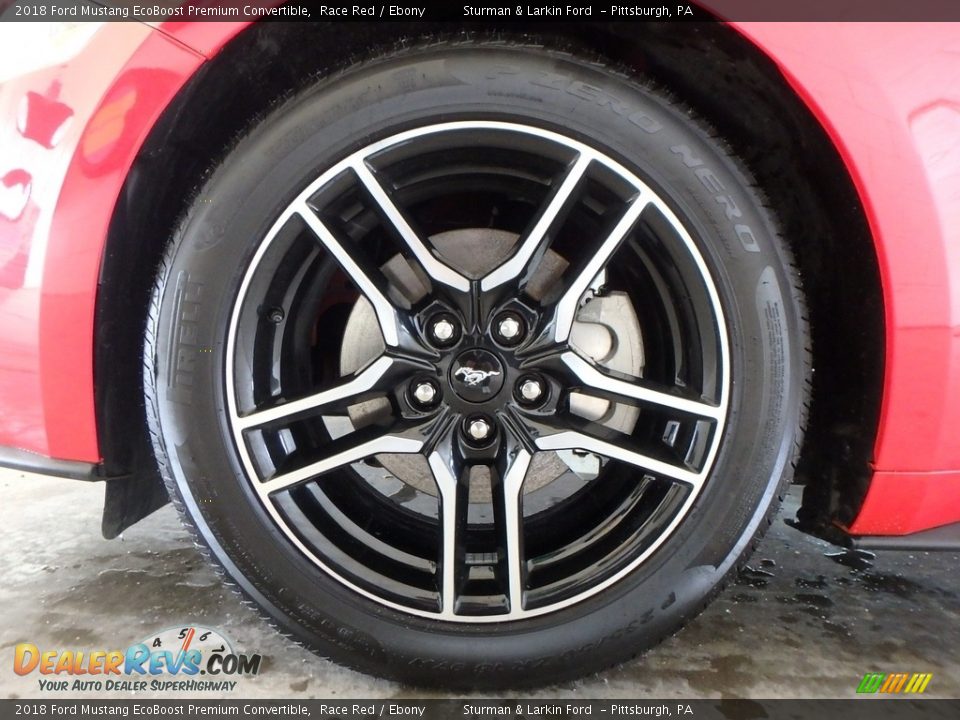 2018 Ford Mustang EcoBoost Premium Convertible Wheel Photo #5