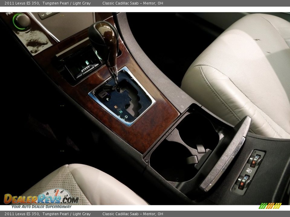 2011 Lexus ES 350 Tungsten Pearl / Light Gray Photo #10