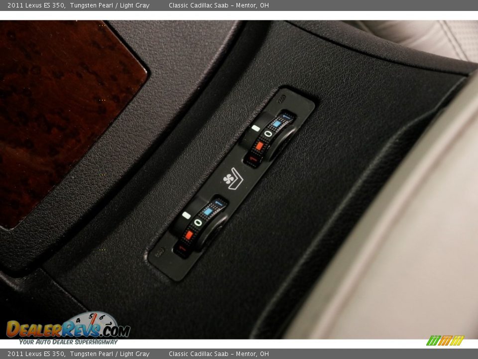 2011 Lexus ES 350 Tungsten Pearl / Light Gray Photo #11
