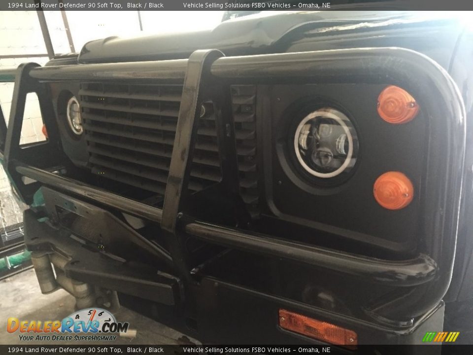 1994 Land Rover Defender 90 Soft Top Black / Black Photo #9