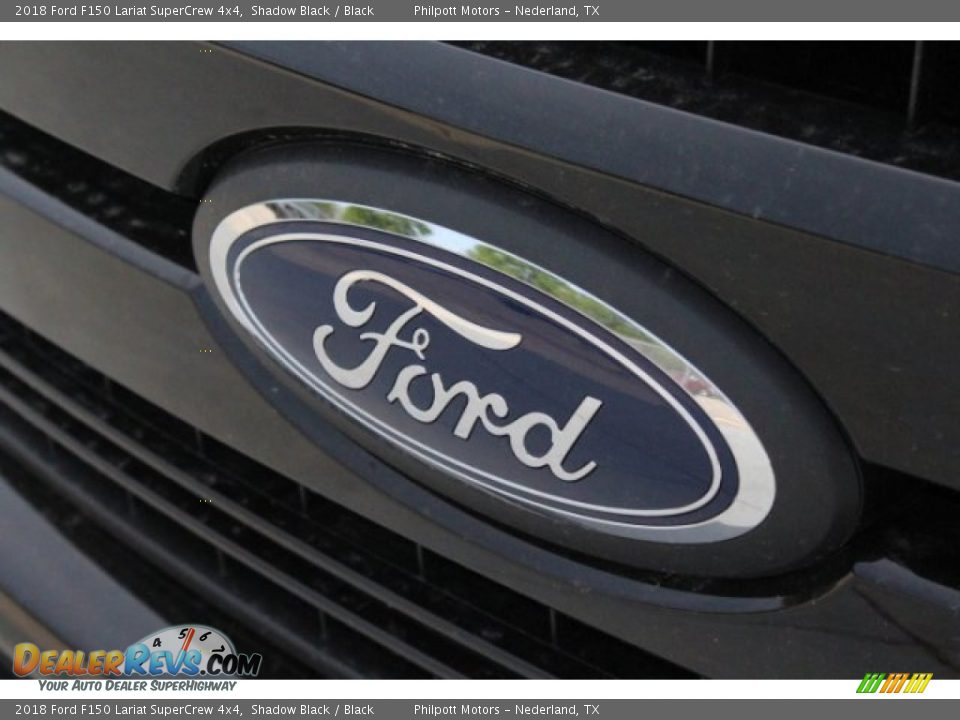 2018 Ford F150 Lariat SuperCrew 4x4 Shadow Black / Black Photo #4