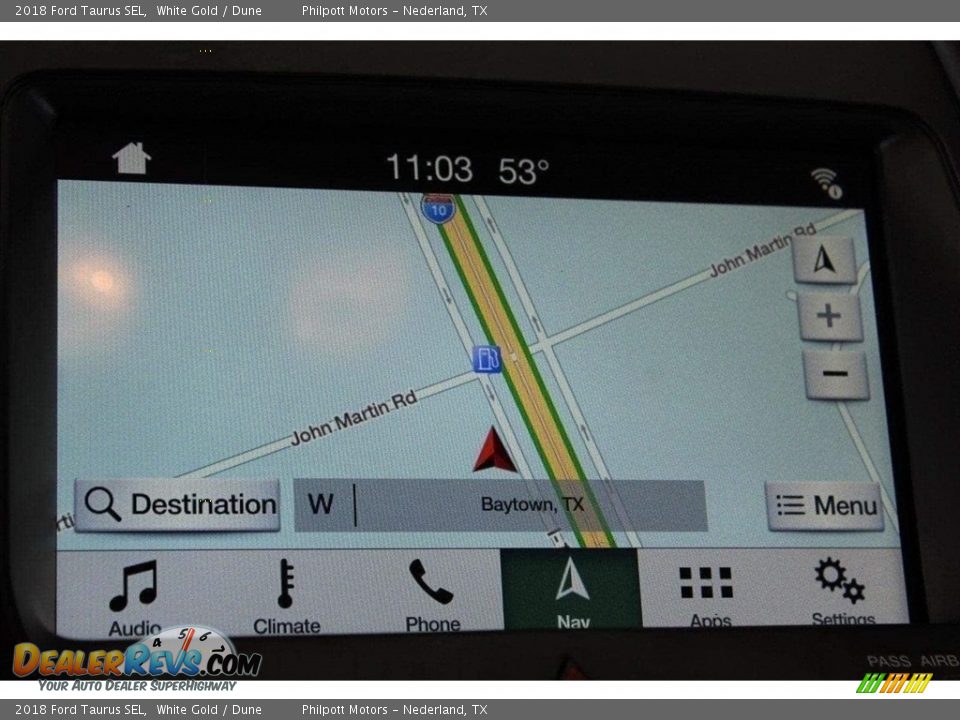 Navigation of 2018 Ford Taurus SEL Photo #17