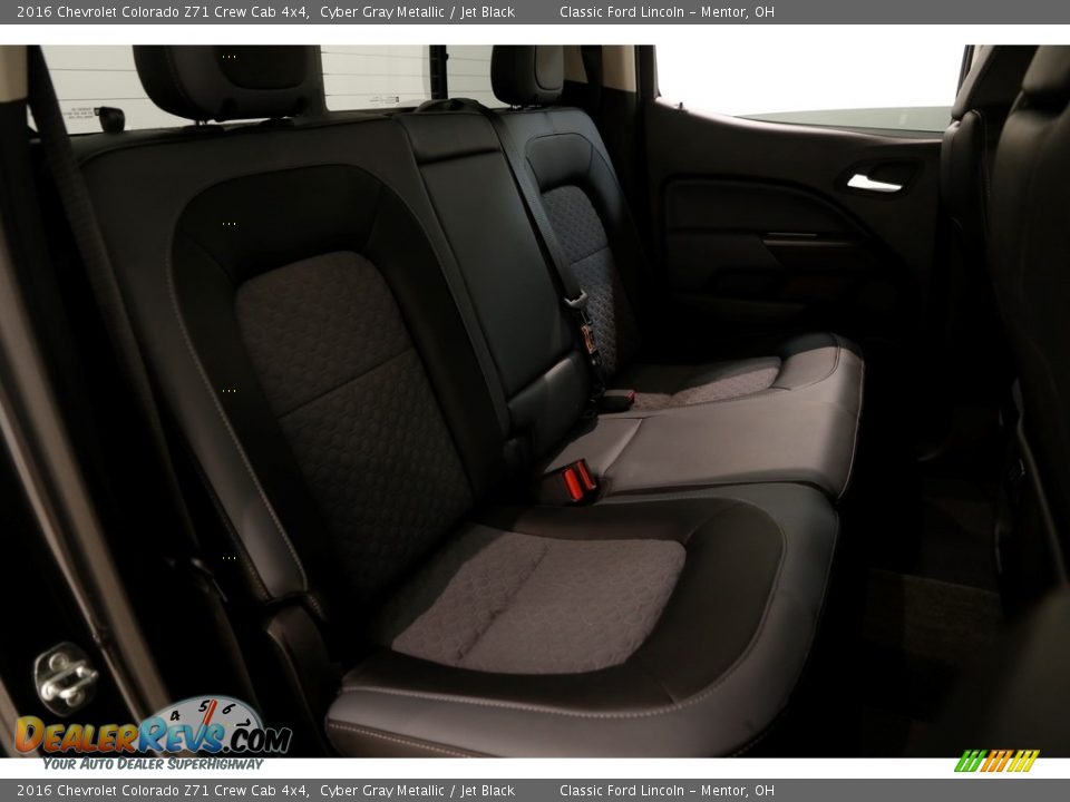 2016 Chevrolet Colorado Z71 Crew Cab 4x4 Cyber Gray Metallic / Jet Black Photo #16