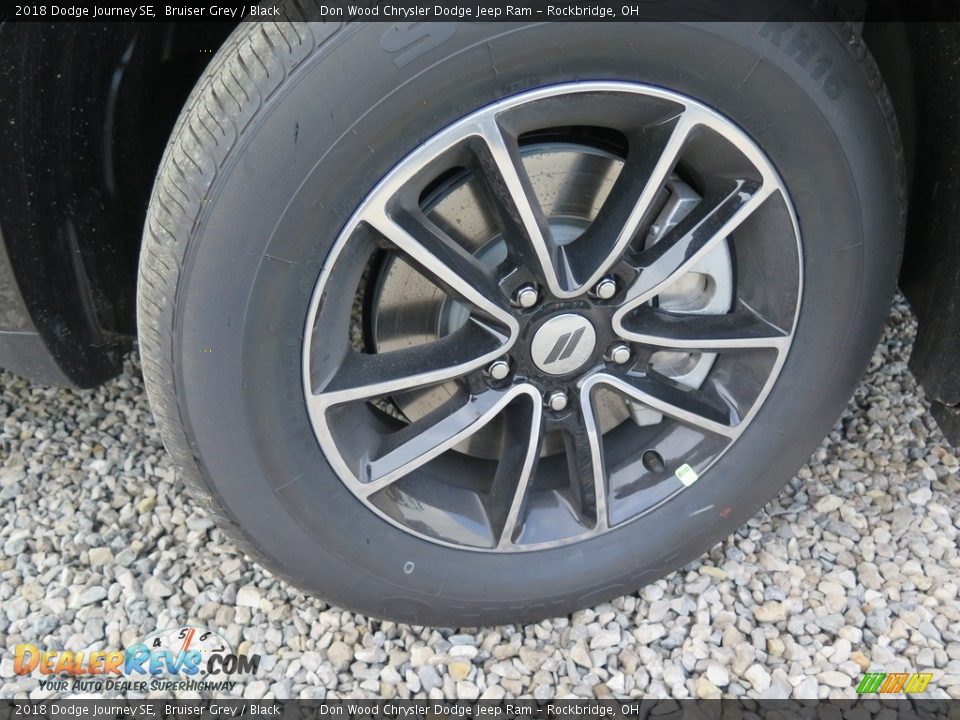 2018 Dodge Journey SE Bruiser Grey / Black Photo #22