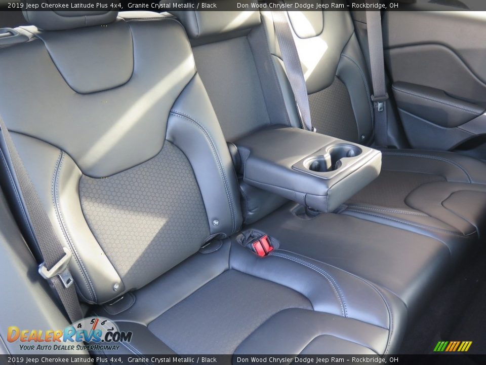 Rear Seat of 2019 Jeep Cherokee Latitude Plus 4x4 Photo #20