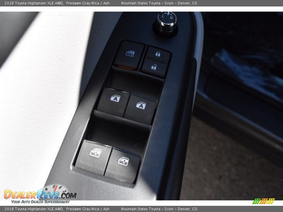 2018 Toyota Highlander XLE AWD Predawn Gray Mica / Ash Photo #27