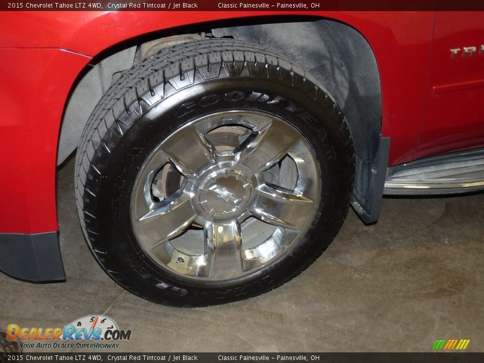 2015 Chevrolet Tahoe LTZ 4WD Crystal Red Tintcoat / Jet Black Photo #5