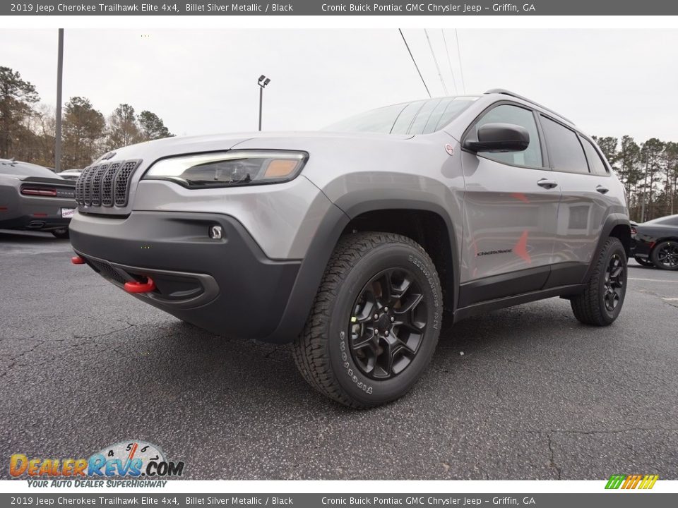 2019 Jeep Cherokee Trailhawk Elite 4x4 Billet Silver Metallic / Black Photo #3