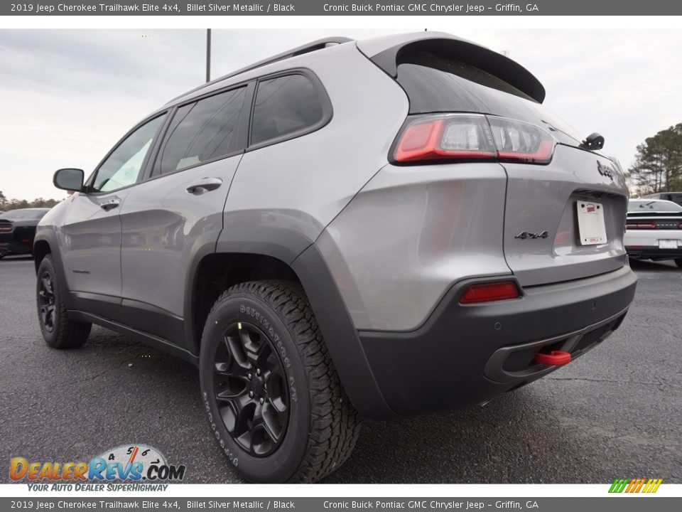 2019 Jeep Cherokee Trailhawk Elite 4x4 Billet Silver Metallic / Black Photo #15