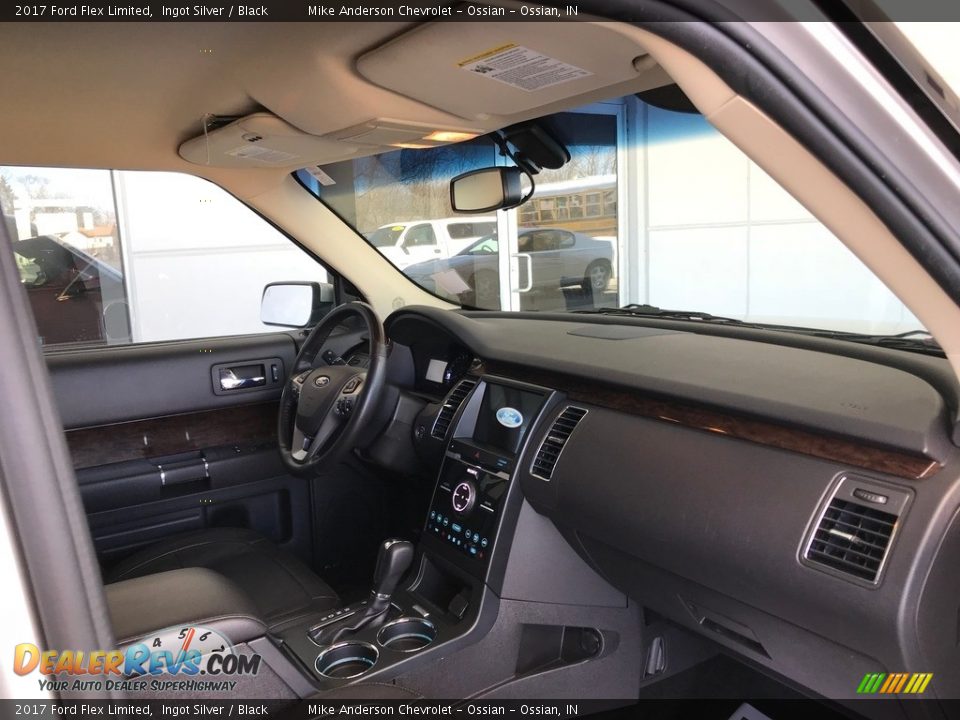 2017 Ford Flex Limited Ingot Silver / Black Photo #4