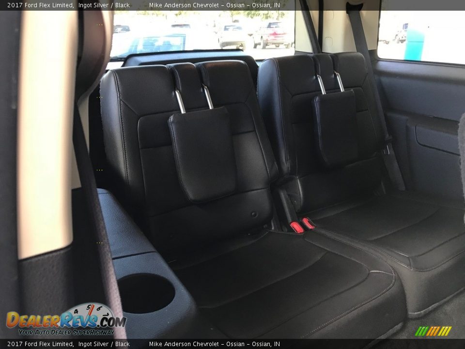 2017 Ford Flex Limited Ingot Silver / Black Photo #11