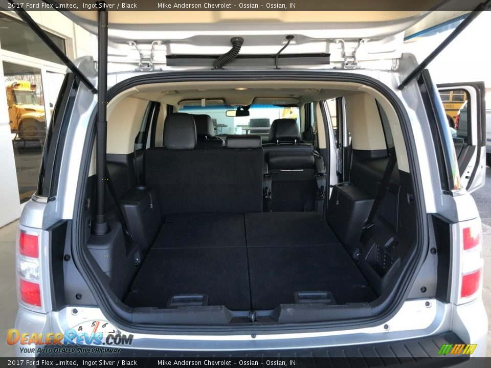 2017 Ford Flex Limited Ingot Silver / Black Photo #13