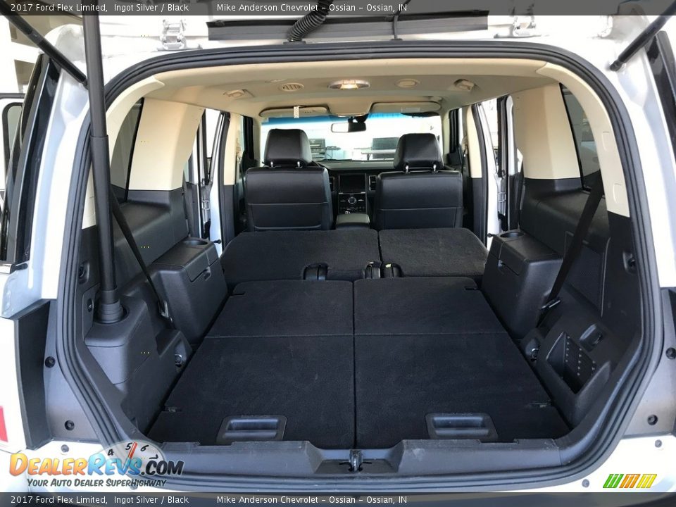 2017 Ford Flex Limited Ingot Silver / Black Photo #15