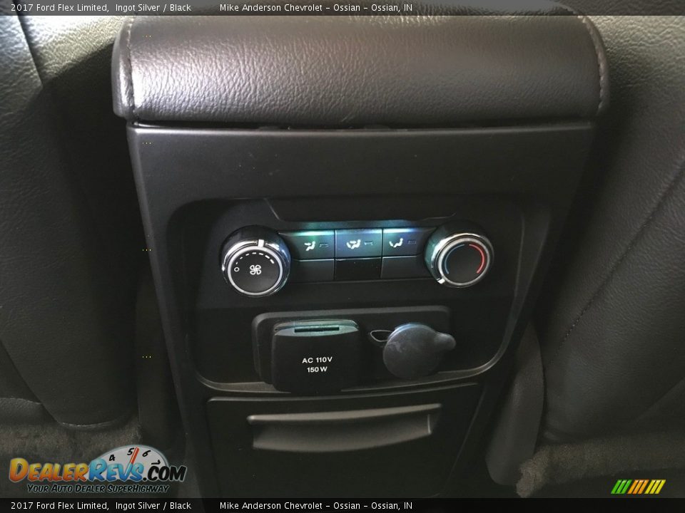 2017 Ford Flex Limited Ingot Silver / Black Photo #16