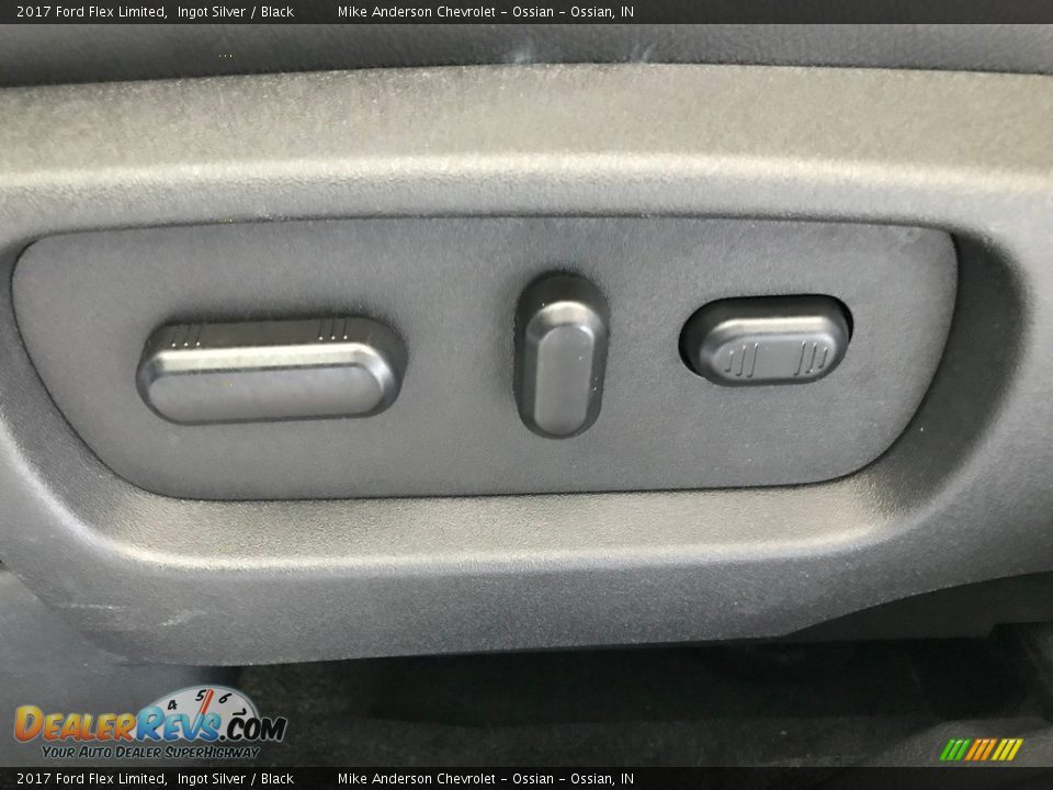 2017 Ford Flex Limited Ingot Silver / Black Photo #18
