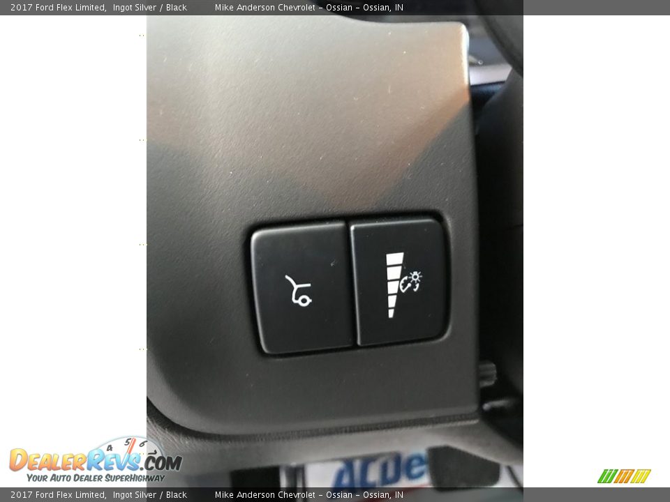 2017 Ford Flex Limited Ingot Silver / Black Photo #19