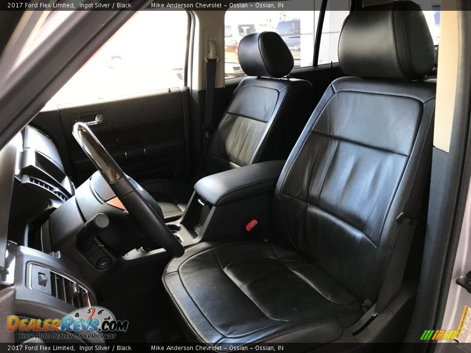 2017 Ford Flex Limited Ingot Silver / Black Photo #20