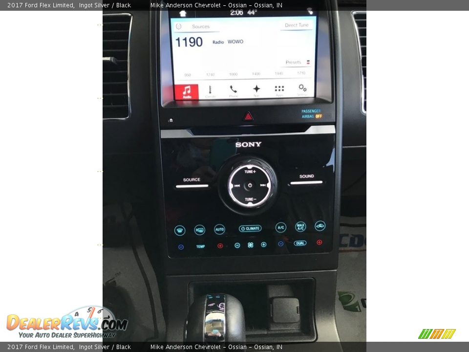 2017 Ford Flex Limited Ingot Silver / Black Photo #21