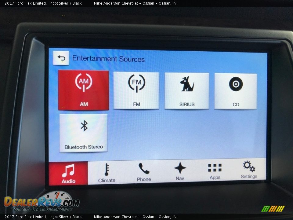 2017 Ford Flex Limited Ingot Silver / Black Photo #26