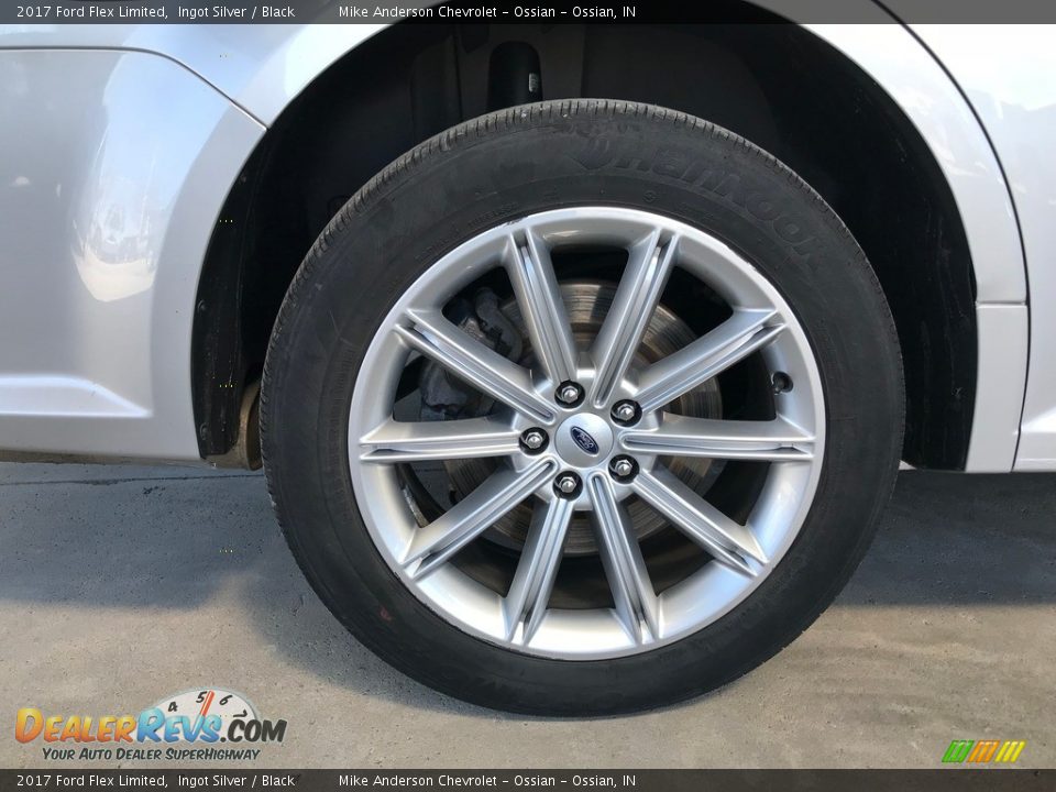 2017 Ford Flex Limited Ingot Silver / Black Photo #27