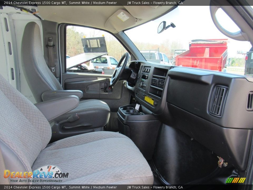 2014 Chevrolet Express 1500 Cargo WT Summit White / Medium Pewter Photo #21