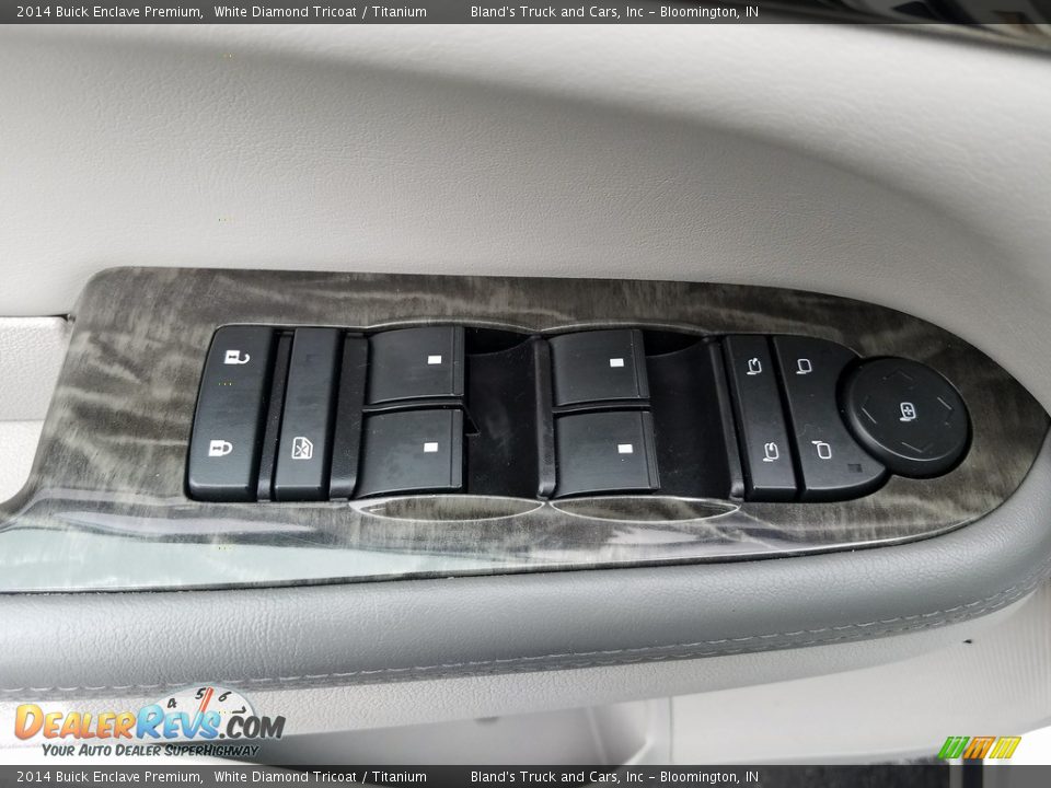 2014 Buick Enclave Premium White Diamond Tricoat / Titanium Photo #13