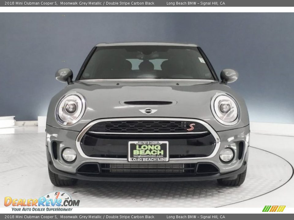 2018 Mini Clubman Cooper S Moonwalk Grey Metallic / Double Stripe Carbon Black Photo #2