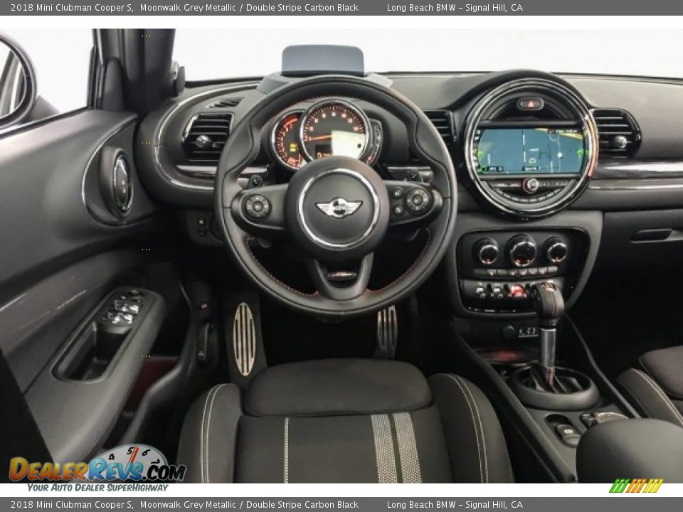 2018 Mini Clubman Cooper S Moonwalk Grey Metallic / Double Stripe Carbon Black Photo #4