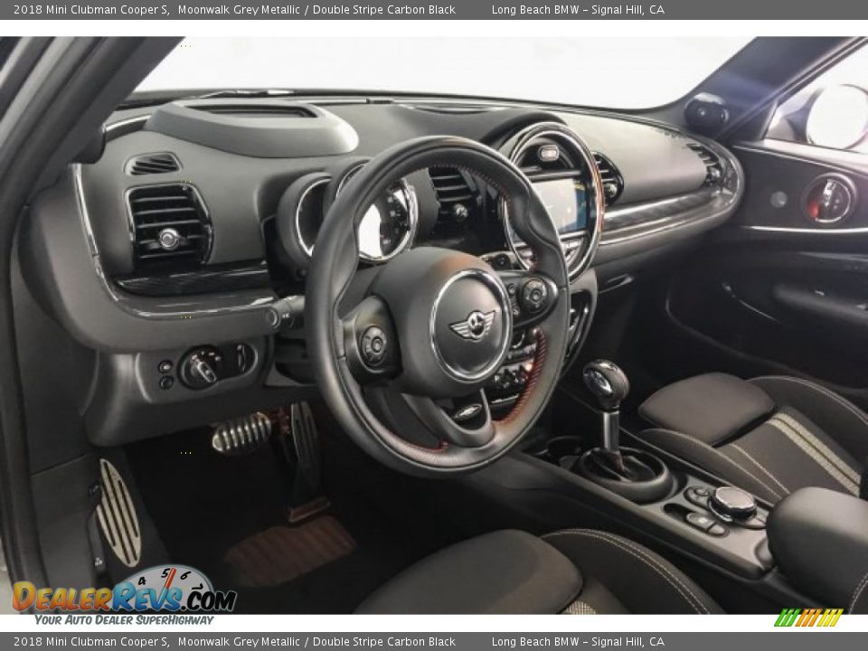 2018 Mini Clubman Cooper S Moonwalk Grey Metallic / Double Stripe Carbon Black Photo #20