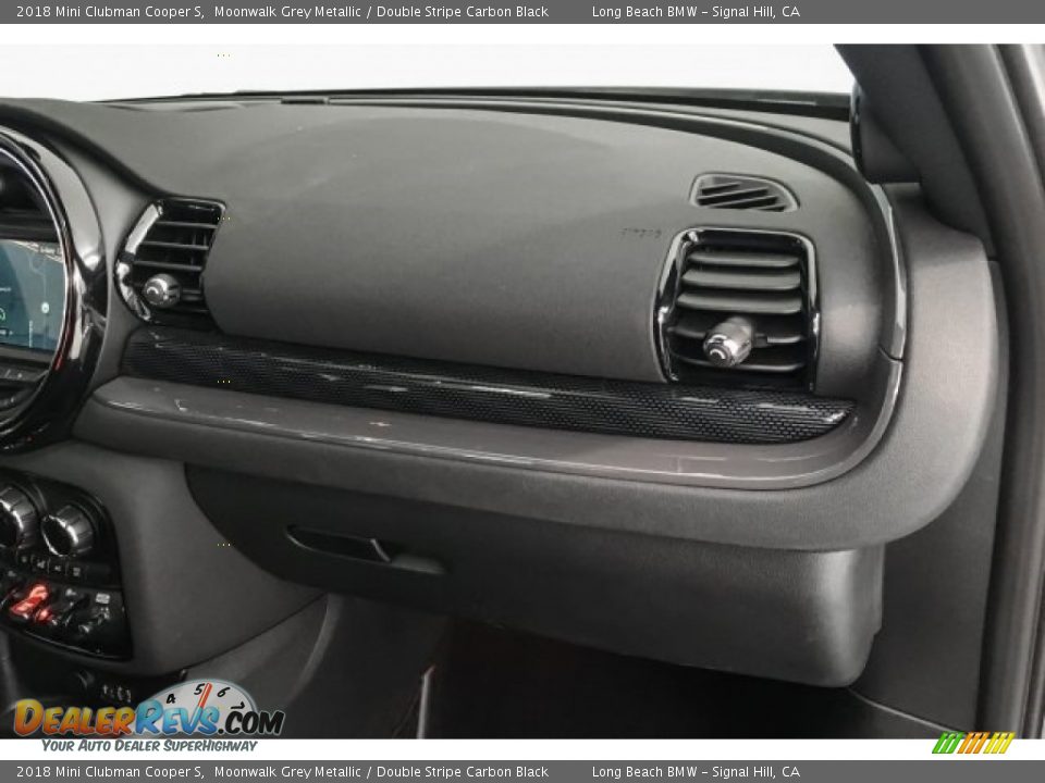 2018 Mini Clubman Cooper S Moonwalk Grey Metallic / Double Stripe Carbon Black Photo #24