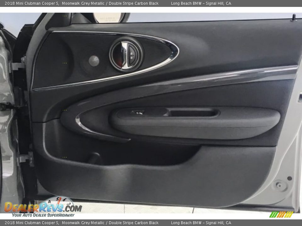 2018 Mini Clubman Cooper S Moonwalk Grey Metallic / Double Stripe Carbon Black Photo #27