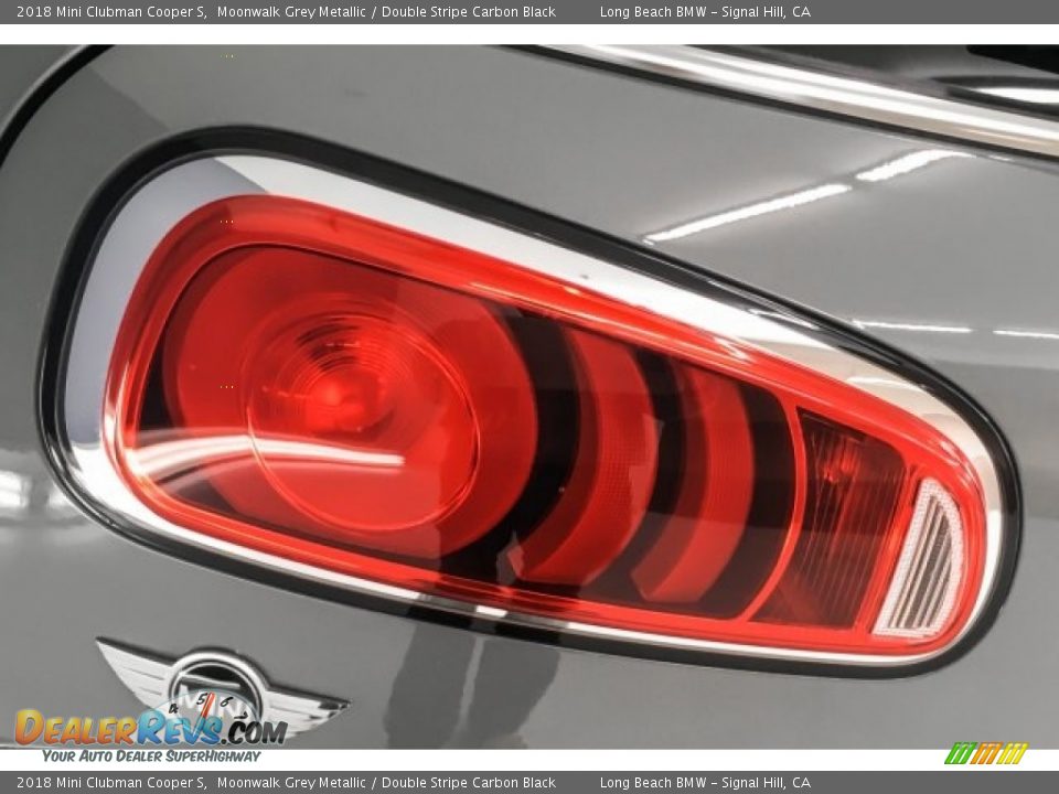 2018 Mini Clubman Cooper S Moonwalk Grey Metallic / Double Stripe Carbon Black Photo #31