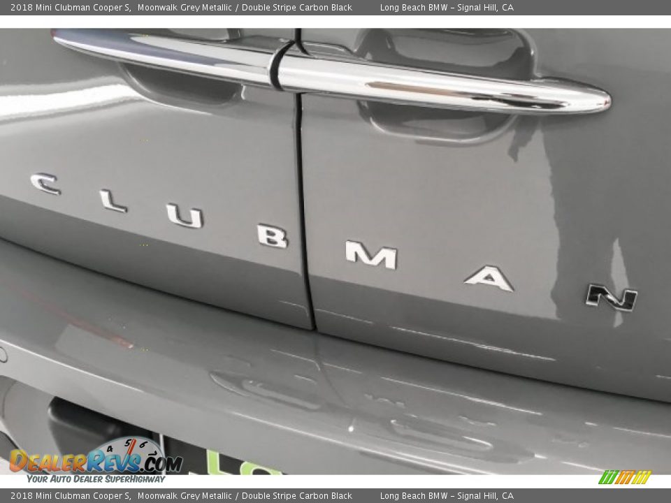 2018 Mini Clubman Cooper S Moonwalk Grey Metallic / Double Stripe Carbon Black Photo #32