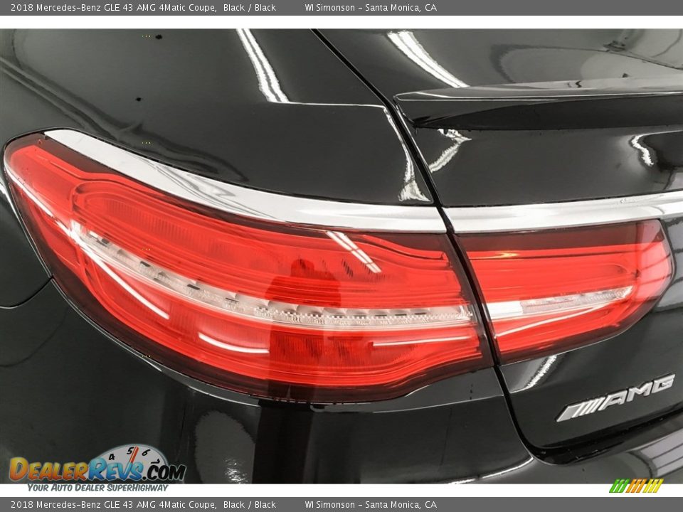 2018 Mercedes-Benz GLE 43 AMG 4Matic Coupe Black / Black Photo #25