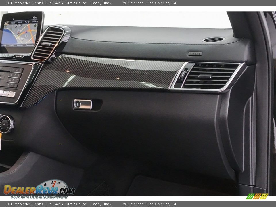 2018 Mercedes-Benz GLE 43 AMG 4Matic Coupe Black / Black Photo #27