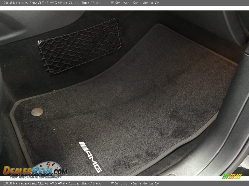 2018 Mercedes-Benz GLE 43 AMG 4Matic Coupe Black / Black Photo #29