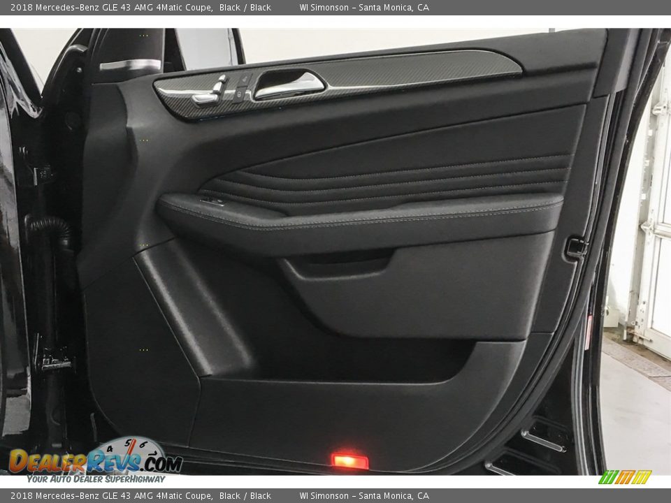 2018 Mercedes-Benz GLE 43 AMG 4Matic Coupe Black / Black Photo #30