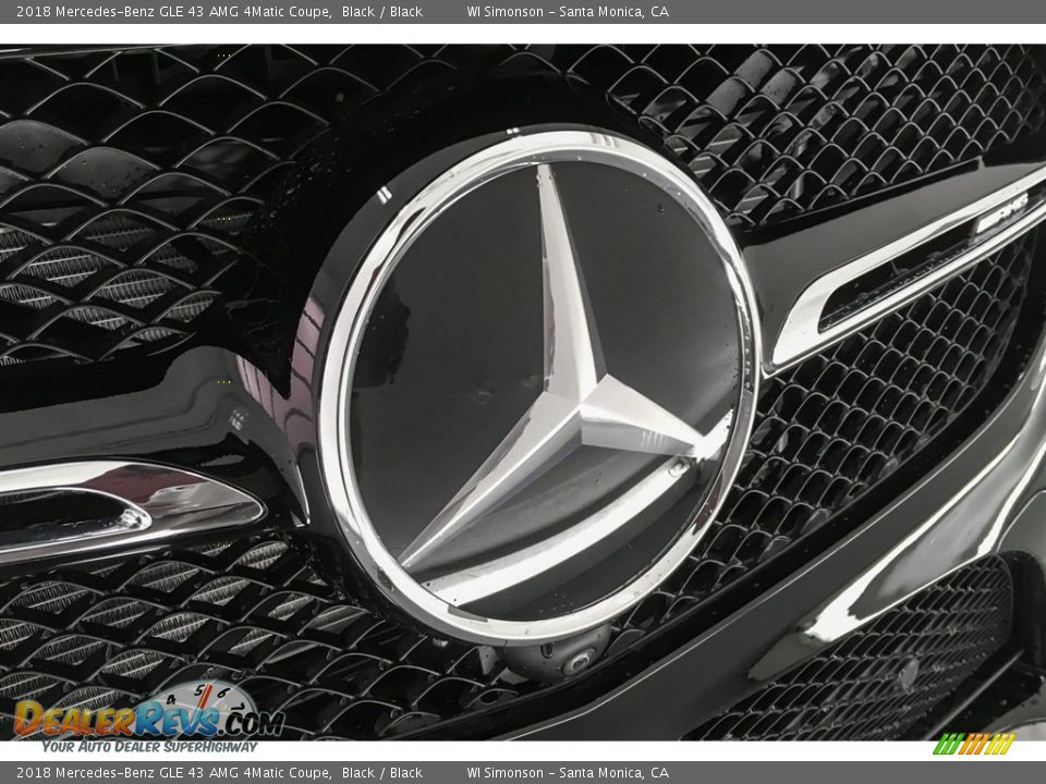 2018 Mercedes-Benz GLE 43 AMG 4Matic Coupe Black / Black Photo #33